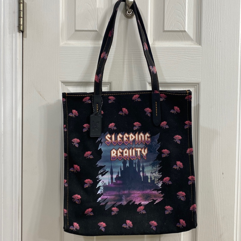 Disney X Coach Sleeping Beauty Tote